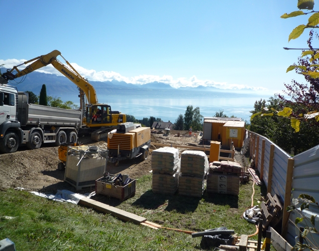Projet d'habitations à Lutry