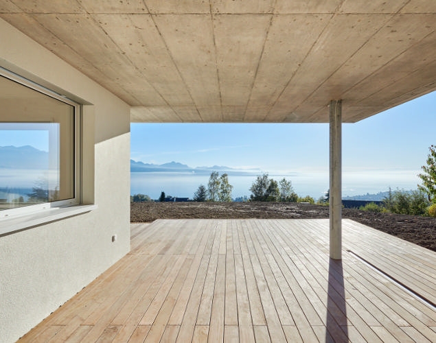 Construction d'habitations en terrasse