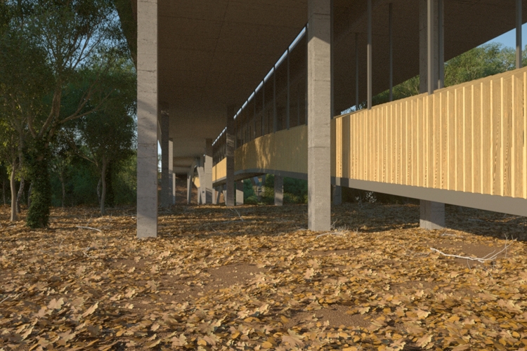 Passerelle de la Chocolatière pour vélos et piétons