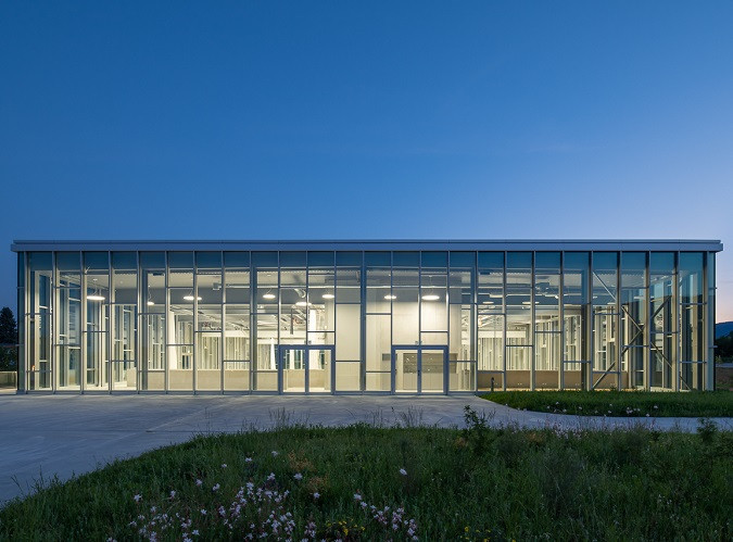 Construction du centre sportif Borné-Nau