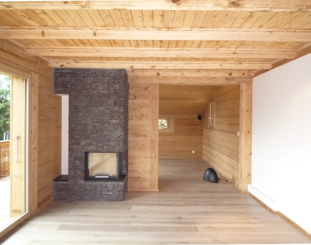 Transformation d'un chalet