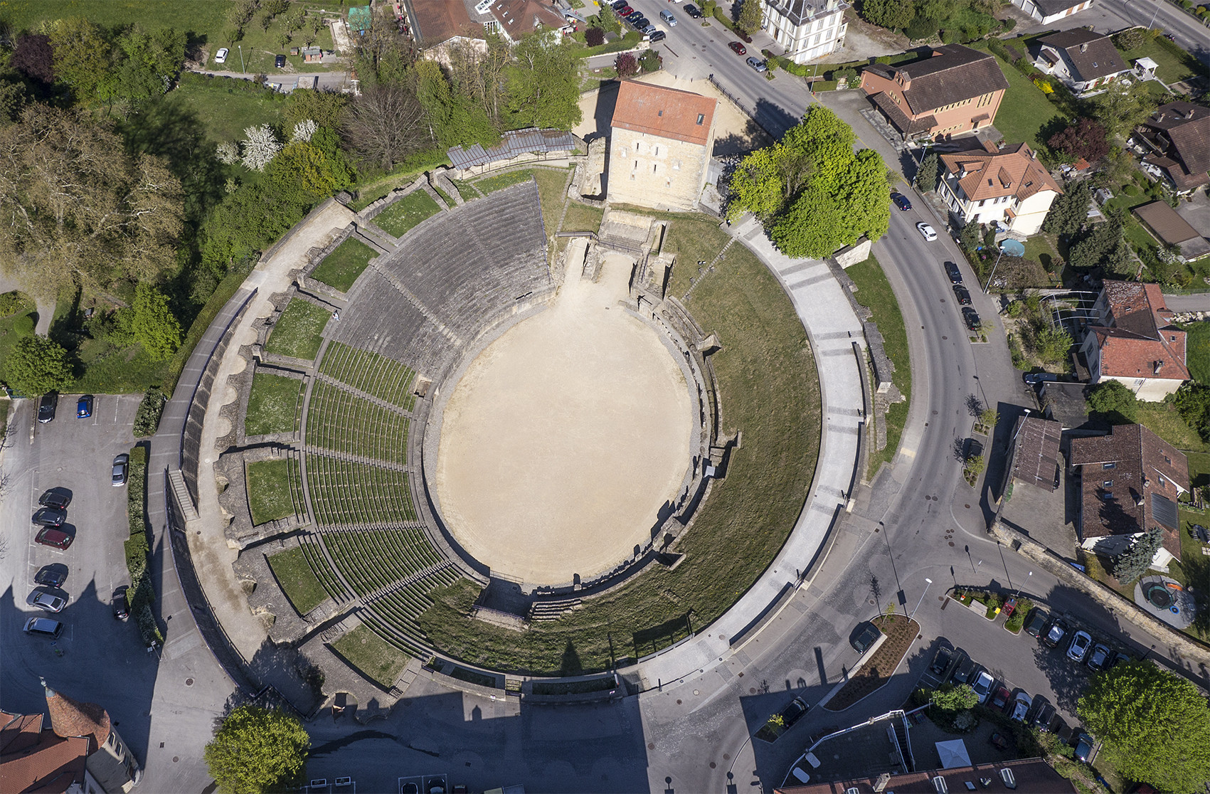 Restauration de l'amphithéâtre