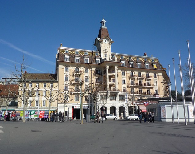 Réaménagement d'un immeuble commercial