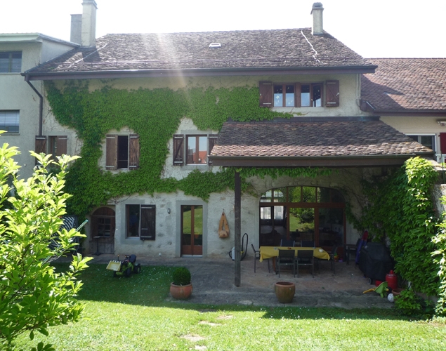 Transformation d'une maison villageoise