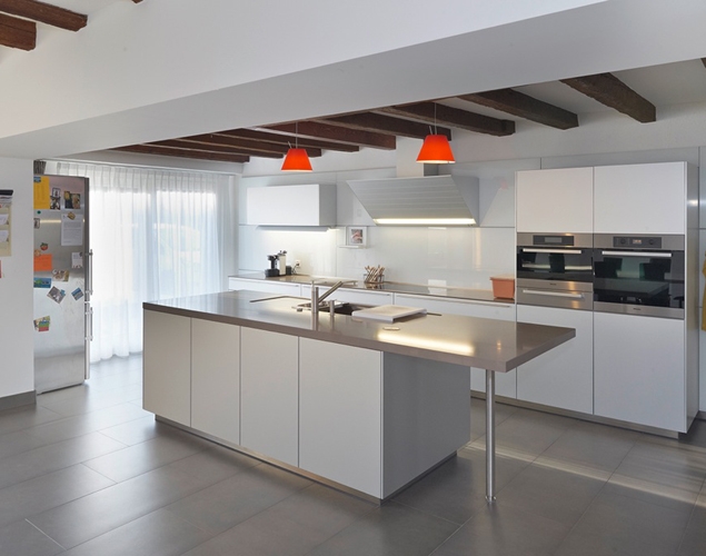 Transformation d'une maison villageoise