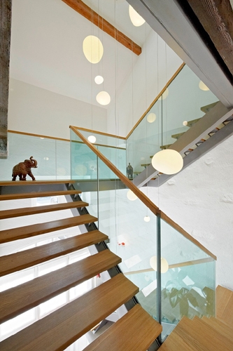 Transformation d'une maison villageoise