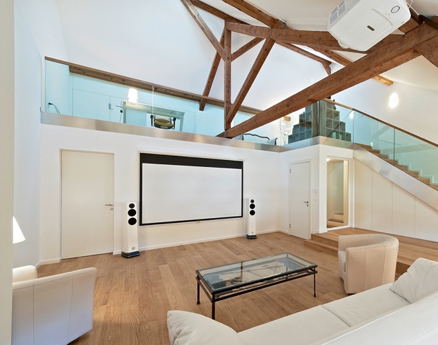 Transformation d'une maison villageoise