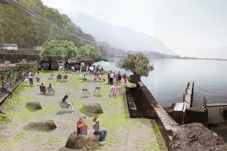 Réaménagement des abords du Château de Chillon