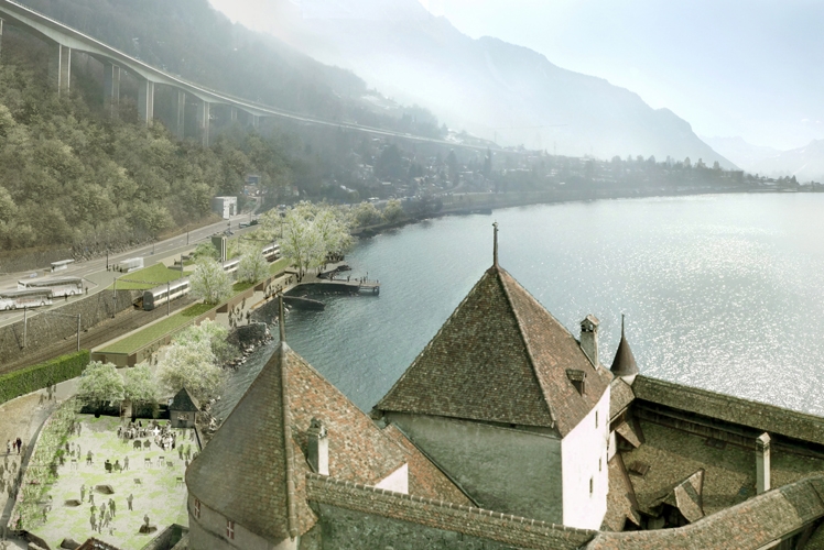 Réaménagement des abords du Château de Chillon