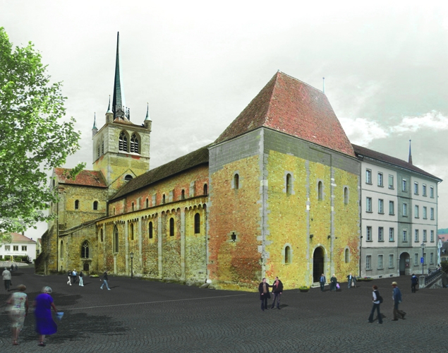 Restauration et réaménagement du site historique de l'Abbatiale